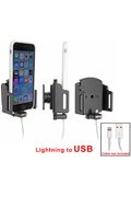 Brodit držák do auta na Apple iPhone 6S v pouzdru, nastavitelný, s průchodkou pro Lightning kabel